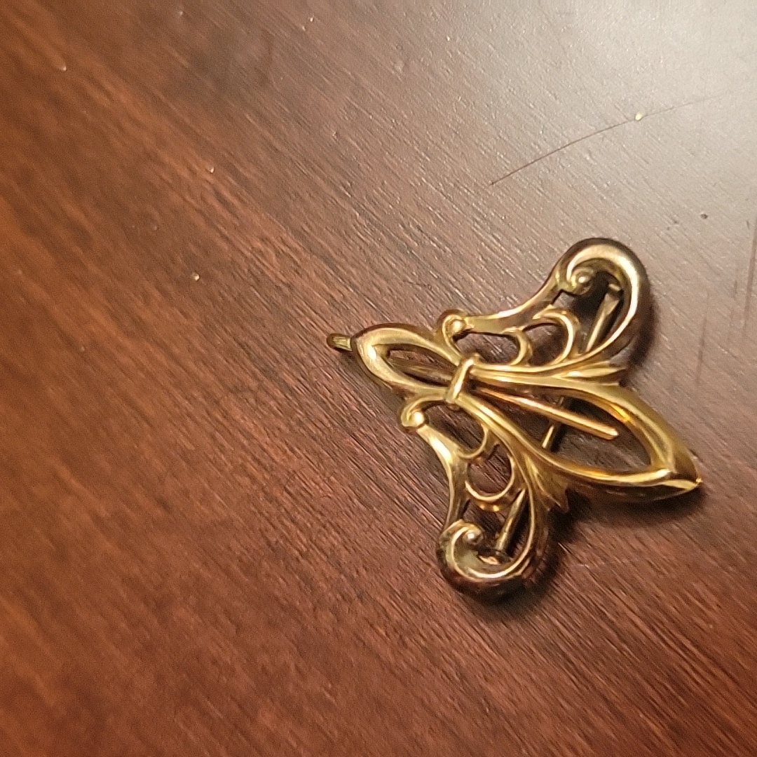 Vintage 12kgf Pandante Brooch